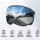 thumbnail image 3 of Gafas para Perro NAMSAN para Perros Grandes, Gafas de Sol Anti-UV Plateadas, 3 of 6