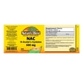 thumbnail image 3 of Nature's Blend NAC (N-Acetyl-L-Cysteine) Capsules, 600 mg, 100 Count, 3 of 4