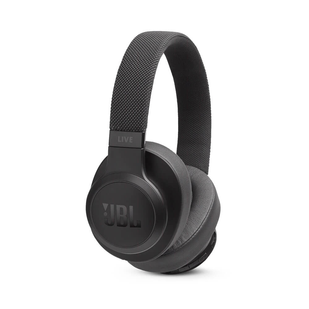 JBL Live 500BT On-Ear Wireless Headphones with Voice Assistant (Black)