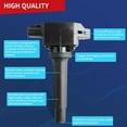 thumbnail image 4 of DrCax OEM Ignition Coil UF656 PE2018100 Compatible with 2012-2018 Mazda 3 Mazda 6 Mazda CX-3 CX-9 CX-5 Replaces H6T61271 GN10625 E1156 5C1894 C1837 - 2.0L 2.5L L4 - 1 Pack, 4 of 6