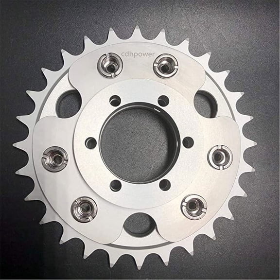 Disc Brake Rotor Adapter and 28T Sprocket for Gas Motorized Bicycle 48cc/66cc/80cc