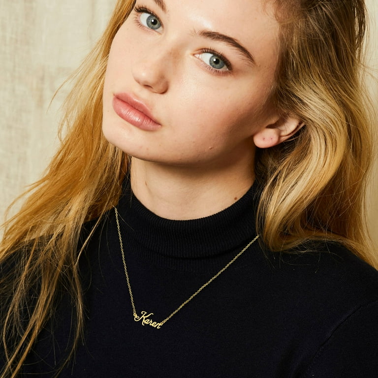 Karen name deals necklace
