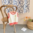 thumbnail image 4 of Mercatoo Baby Toddler Boys Girls Patchwork 𝐂olorblock Crew Neck Sweater Vest Sleeveless Pullover Knitted Tank Tops, 4 of 4