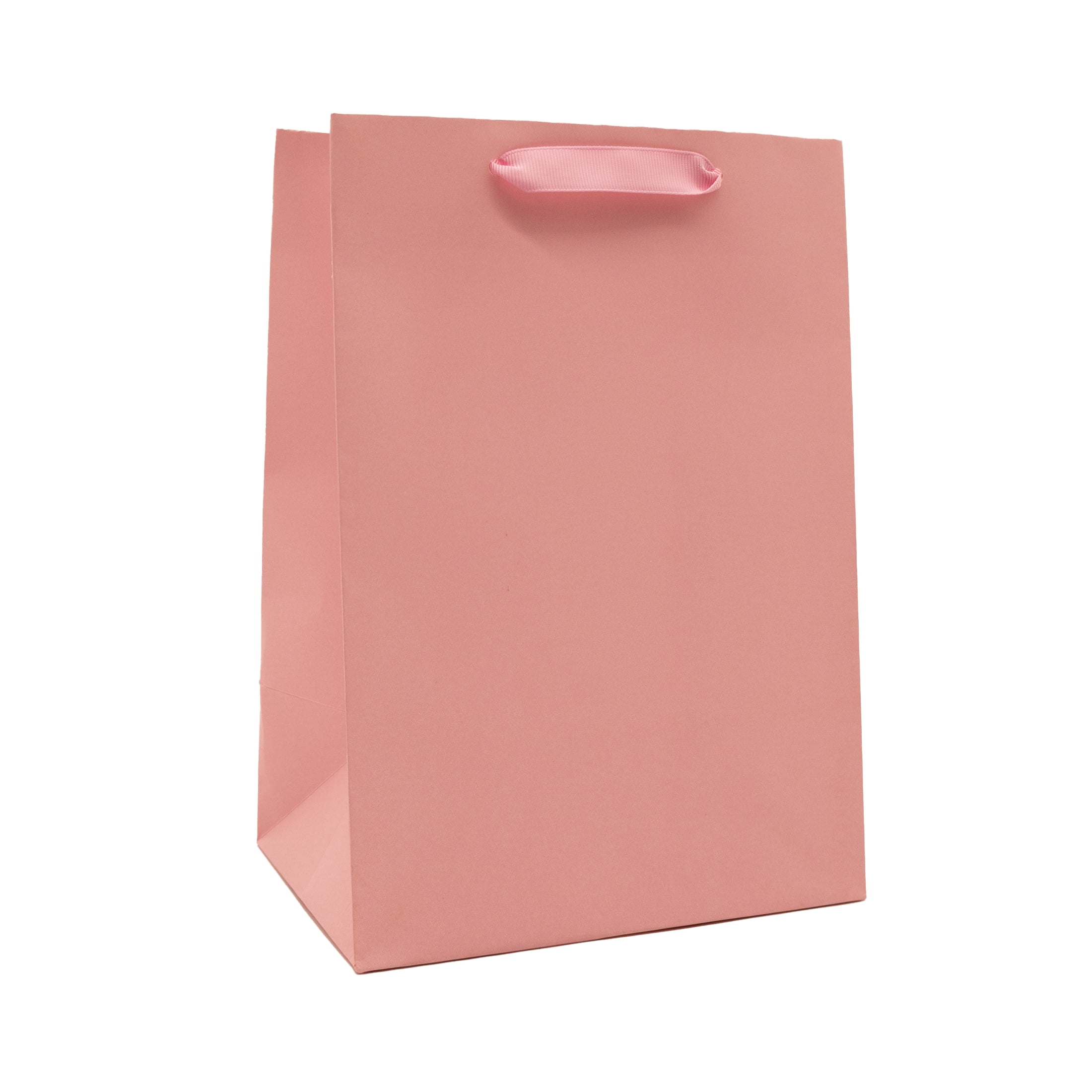 Large Pink Gift Bags, 7" x 10", 3 Count, by Way To Celebrate