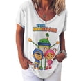 thumbnail image 3 of Team Umizoomi Women's Shirt V-Neck Breathable Short-Sleeve T-Shirt Casual Fashion Tee Soft & Trendy Blouse 3XL, 3 of 8
