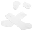 thumbnail image 3 of Baby Girls Knee High Socks, Infants Ruffled Socks Skin-friendly Soft Bright Color Comfortable Stylish  For Birthday Parties ,Red,Black,Gray,White,Green, 3 of 8