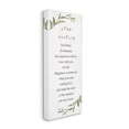 thumbnail image 2 of Stupell Industries Stop Waiting Inspirational Text Sign Botanical Border Canvas Wall Art, 17 x 40, Design by Daphne Polselli, 2 of 5