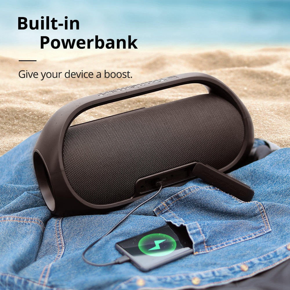 Update Bluetooth Speaker with 60W Hi-Res Audio, IPX6 Waterproof, 15 Hours Playtime, and Beat-driven LED Lights Tronsmart Bang