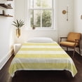 thumbnail image 4 of Yellow Striped Large Tapestry for Bedroom Wall Hanging Tapestry, Farmhouse Vintage Stripes Ceiling Backdrop Tapestries Poster Blanket Wall Decor for Teens Room Living Room Dorm 86" x 104", 4 of 8