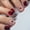 JML312 (Glue), variant on Short Halloween wearable nails black and red gradient relief cobweb fake nail pieces dark hot girl spider nail patches