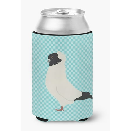 

Nun Pigeon Blue Check Can or Bottle Hugger