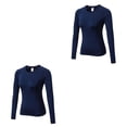 thumbnail image 1 of Jumpingount Camiseta con cuello Base ropa interior térmica camiseta transpirable de talla grande ropa térmica agradable a la piel para Type9 NO9, 1 of 6