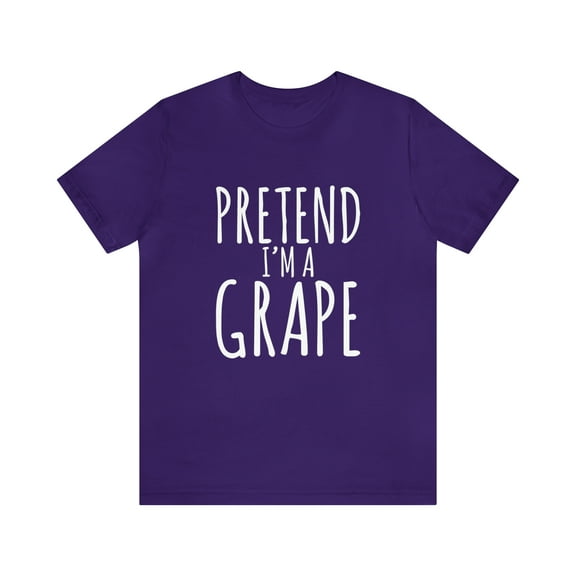Pretend I'm a Grape Costume T-Shirt