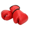 thumbnail image 3 of Boxing Gloves, Fighting Mitts Compressed Sponge Effective Buffering PU Leather  For Fighting For Training For Boxing Red, 3 of 8