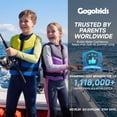thumbnail image 3 of Gogokids Kids Swim Vest Youth Life Jacket,Lightweight Soft 3D Flotation Buoyancy Vest with Adjustable Straps,Fit for Teens Boys Girls 50-125 lbs,for Boating Kayaking Fishing Swimming, 3 of 10