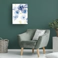 thumbnail image 4 of Danhui Nai 'Delicate Poppies III Blue' Canvas Art, 4 of 4