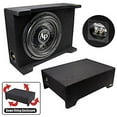 thumbnail image 1 of Audiopipe 12" Loaded Sealed Enclosure 800 Watts Shallow Mount 4 Ohm, 1 of 1