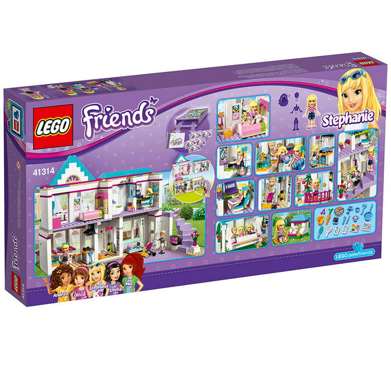 Lydighed Ufrugtbar Krage LEGO Friends Stephanie's House 41314 Toy Dollhouse Playset (622 pcs) -  Walmart.com