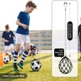 thumbnail image 1 of HLONK 5Pcs Soccer Practice Equipment  Soccer Kick Trainer  Football Kick Trainer Net for Kick Practice Training Aid Soccer Return  Soccer Training Equipment Help Juggling for Ball Sizes 3, 1 of 6