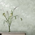 thumbnail image 2 of Laura Ashley Eglantine Silhouette Eau de Nil Wallpaper, 2 of 5