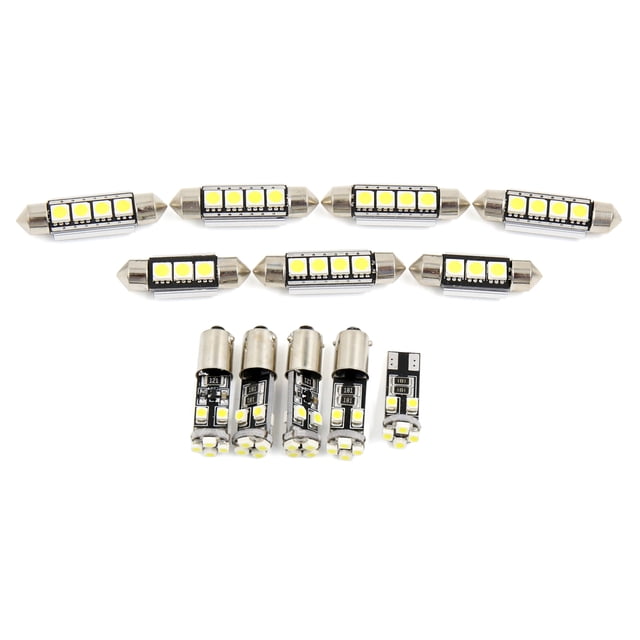 BA9S T10 Canbus 8 LEDs 36mm 41mm Luz de Techo Kit Festón para A3 S3