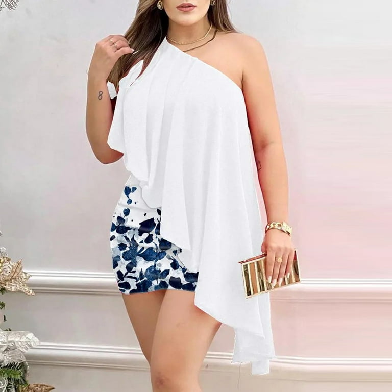 TBKOMH Plus Size Maxi Dress for Women, 2023 Summer Flowy Dresses