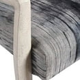 thumbnail image 5 of Uttermost Watercolor Contemporary Fabric and Wood Accent Chair in Blue/Gray, 5 of 5