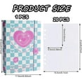 thumbnail image 2 of A5 Binder Kpop Photocard Album with 20 Pcs Inner 3 Inch Photo Album Sleeves in Loose Leaf Refillable 6 Rings Binder Cover Photocard Holder Book, 2 of 5