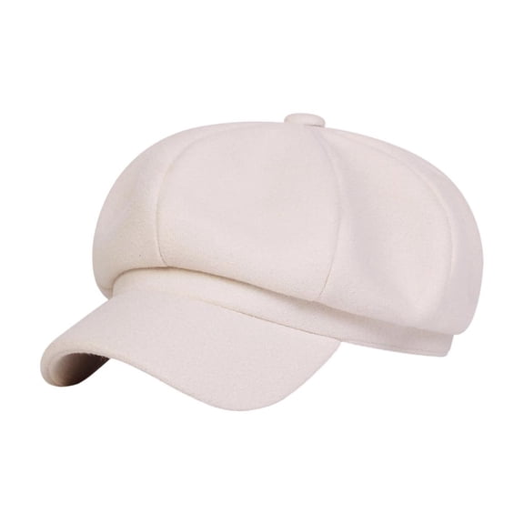 Giaone Women Newsboys Hat Autumn Winter Essential Fashion Painters Hat Cool Headwear