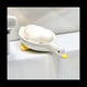 thumbnail image 3 of Jabonera de CeráMica con Drenaje, Jabonera de Animal Blanco para BañO de Ducha, Jabonera de CeráMica Autodrenante, 3 of 5