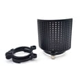 thumbnail image 5 of Raindrops 1 Set U-shape Sturdy Microphone Sound Filter Noise Reduction Microphone Hood, 5 of 8