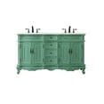 thumbnail image 5 of Elegant Lighting Vf10160dab Danville 60" Free Standing Double Basin Vanity Set - Off White, 5 of 7