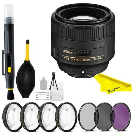 Nikon AF-S NIKKOR 85mm f/1.8G Lens 127.5mm  focal length lens