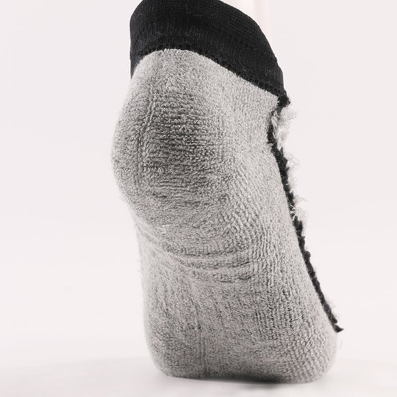 ADDHAT 6 Pares De Calcetines Tobilleros Negros De Con Buena Transpiración Para Actividades Deportivas
