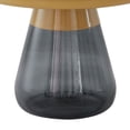 thumbnail image 2 of Aeryn Nesting Table Set, Tray Top Nesting Table With Glass Base,Set of Two, 2 of 8