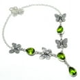 thumbnail image 2 of Natural Peridot Gemstone Handmade 925 Sterling Silver Gift Necklace 18", 2 of 2