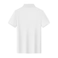 thumbnail image 6 of FRSASU Womens Golf Polo Shirts Short Sleeve Collared Tops Lightweight Moisture Wicking Tennis Activewear White, 6 of 6