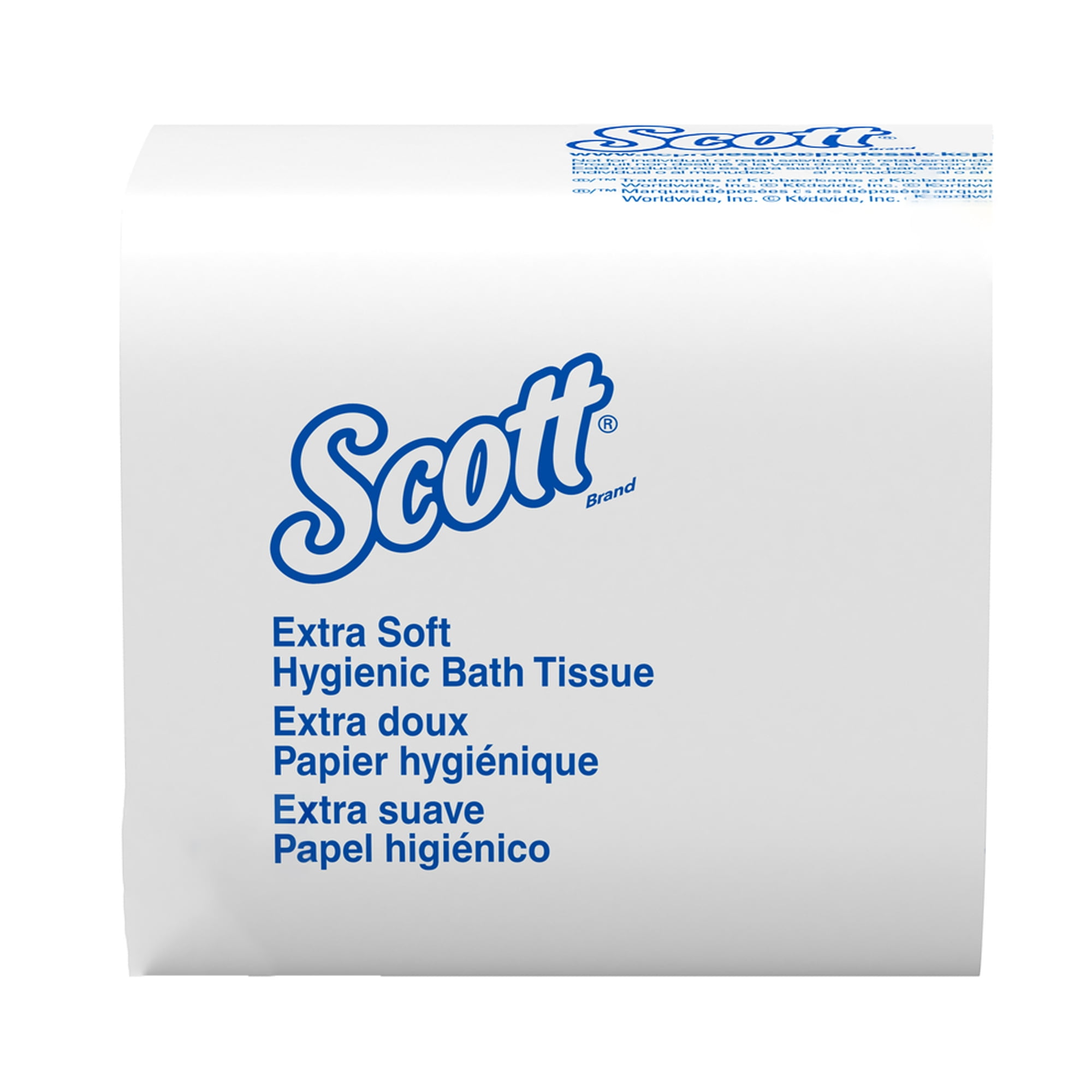 scottie　36 Scott Control Hygienic Bathroom Tissue, 2-Ply, Single Pull, 250