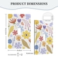 thumbnail image 5 of ZICANCN Outlet Covers Wall Plate, Colorful Flowers Birds Light Switch Cover Decorative, Duplex Toggle Combo 1-Gang, 5 of 9