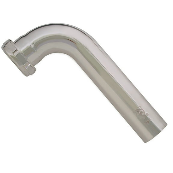 Jones Stephens P38035 1-1/4X8 Brs Sj Wst Arm 22Ga - Chrome