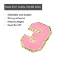 thumbnail image 3 of Uxcell 4 Paquetes de Parches de Números Chenille Brillantes 2025 de 8 cm/3 Pulgadas para Bordar en Camisetas, Sombreros, Bolsas Rosa, 3 of 7