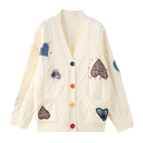 Sweater Cardigan Women Knit Button Up Light White Sweaters for Women Warm Sweaters Fall Outfits Winter Office Outfits for Women