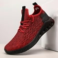 thumbnail image 5 of uvwlwu Sneakers for Men Fashion Lightweight Running Shoes Breathable Athletic Mesh Comfortable Walking Shoes For Casual Gym Workout Training Footwear(Size:9.5), 5 of 9