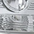 thumbnail image 4 of Spec-D Tuning 1PC Chrome Headlights Compatible with 1999-2002 Chevy Silverado 1500 2500, 2001-2002 Silverado 3500, 2000-2006 Suburban, L+R Pair Head Light Lamp Assembly, 4 of 7