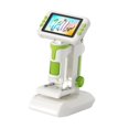 thumbnail image 4 of TISHITA Microscope pour Enfants Jouet Scientifique à Mise au Point Réglable pour Garçons Filles Étudiants Vert, 4 of 8