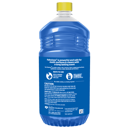 FABULOSO 2X MULTI-PURPOSE CLEANER BLEACH ALTERNATIVE, SPRING FRESH SCENT, 56 FL OZ