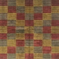 thumbnail image 1 of Ahgly Company Machine Washable Indoor Square Abstract Fire Brick Red Area Rugs, 5' Square, 1 of 7