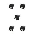 thumbnail image 1 of Decodeary 1 Set Hood Release Latch Handle Replacing Part Switches Parts Repair Kit Accessory Replacement for Civic Ridgeline Black 5Set, 1 of 6