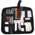 thumbnail image 3 of 26Pcs Guitar Tools for Set Up, Repair & Maintenance Kit with Carry Bag, Luthier Tools, Guitar Winder, Setup Kit for Guitar, Ukulele, Bass, Mandolin, Banjo, 3 of 8