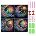 thumbnail image 1 of 4 Uds. 5D DIY Parcial Con Forma Especial Hadas 30x30cm, 1 of 9